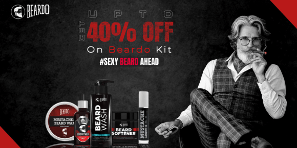Upto 40% off on beardo kit